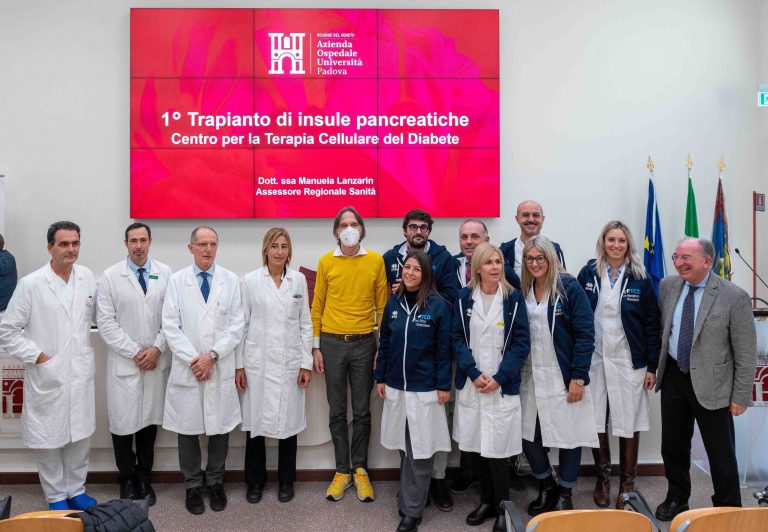 Primo trapianto veneto di insule pancreatiche a Padova